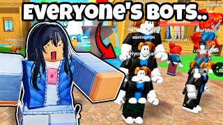 Playing MM2 with an entire server of BOTS...