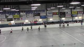 2015 Rage vs Port Moody BC A2 team in gold game Bren in Rage green team goal MVI 1412