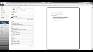 Cara ngeprint di Microsoft word 2010