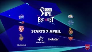 Vivo IPL 2018, Anthem Song, #BestvsBest#