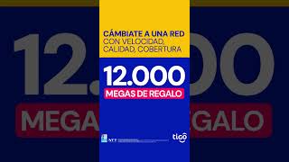 En Tigo tendrás tu mismo número y además te regalamos hasta 12000 MEGAS​