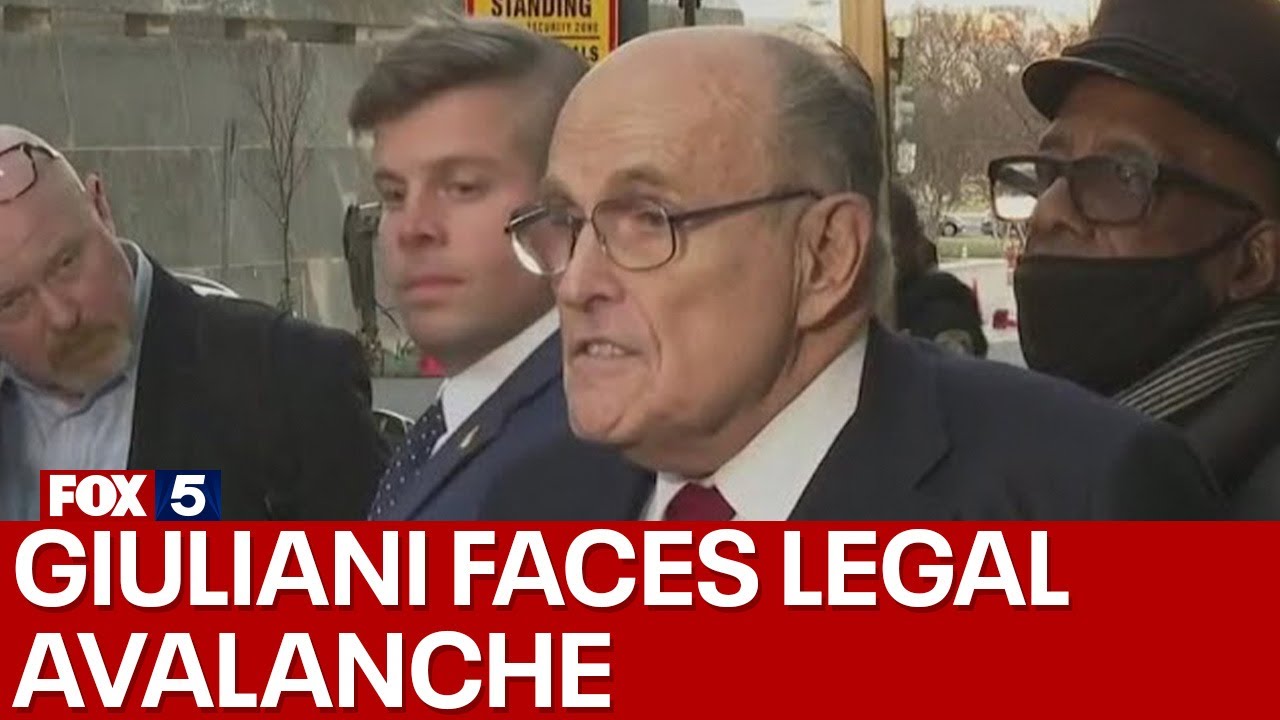 Rudy Giuliani Speaks After Jury Awards $148M To Election Workers Over ...