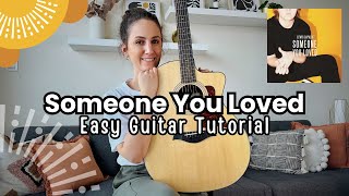 Someone You Loved - Lewis Capaldi [Beginner Guitar Lesson Tutorial] Chords and Picking