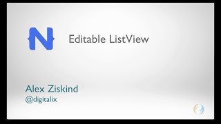 NativeScript Editable ListView