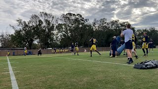 Watch 5-star QB Bryce Underwood throw during Michigan’s ReliaQuest Bowl practice