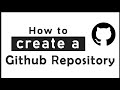 How to create a github repository | create a repository in github