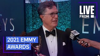 Stephen Colbert Tells Why This Emmy Win Is "Special" | E! Red Carpet & Award Shows