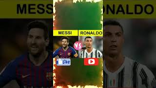 🏆 Ronaldo Or Messi 🏆 #cr7 #leonelmessi #messi #ronaldo #christianoronaldo #shorts