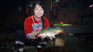 天冷吃火锅是个好选择！秋子的手艺果然不错，丫头哥吃得大快朵颐 【乡野丫头】