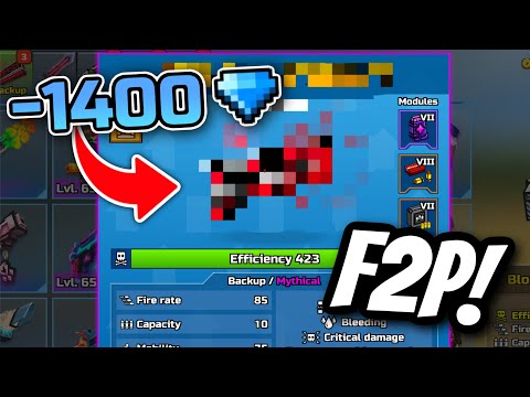 ¡El arma más CARA que he comprado NUNCA! ¿Valió la pena? – Pistola de píxeles F2P EP 12