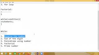Introduction to Java Programming - Session 3 (Looping Statements)