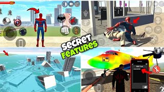 How To Add Spider-Man Character+ Tsunami All Secret Features 🤫 In Indian bike driving 3d