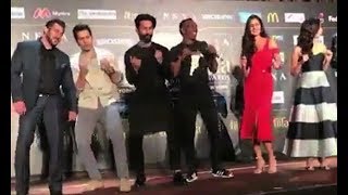 Salman Khan, Katrina Kaif, Alia Bhatt, Shahid Kapoor Dance On Bravo Champion Song At IIFA 2017