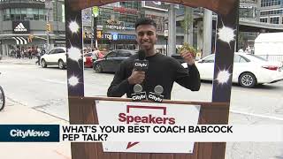 'Get 'er done!': What's your Coach Babcock pep talk?