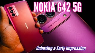 Nokia G42 5G in Pink : Unboxing and Early Impression!