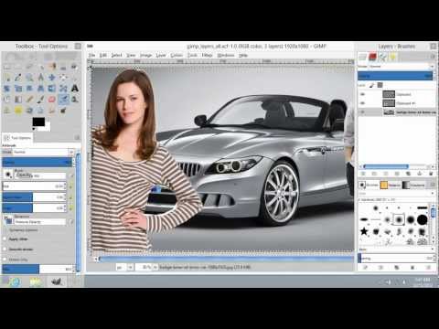 How to Save in GIMP with All Layers How to Save in GIMP with All Layers