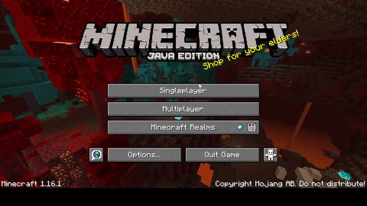 I BOUGHT MINECRAFT JAVA EDITION | EXPLORING THE NETHER UPDATE ...