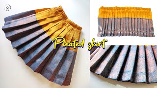 PLEATED SKIRT ചെയ്യാനുള്ള എളുപ്പ വഴി 🤫🤭 | Fabric Length Calculation |