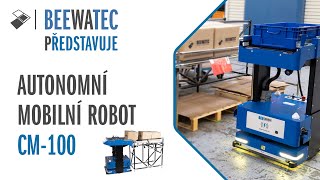 BEEWATEC představuje - Autonomní mobilní robot (CM-100) | Autonomous mobile robot (CM-100)