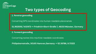 How to do Reverse Geocoding with the OpenCage API - Python Tutorial