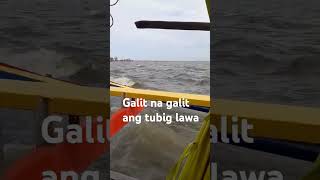 LAKAS NG HANGING AMIHAN, MAALON ANG KARAGATAN NG LAGUNA DE BAY, #laguna #shortvideo #shorts #life