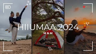 ⛺️🌿 HIIUMAA VLOG 🌞🌊 | Politsei ja kiirabi?! 🚓 Telkimise seiklused 🤯