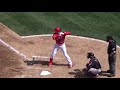 衝撃！サイ・ヤング賞クルーバー投手からホームランを打つ【大谷翔平選手】shohei ohtani【2nd hr】vs indians 4.04.2018