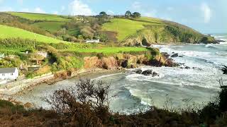 Calming Cornwall Coast - ASMR Waves Ambience Healing Sounds