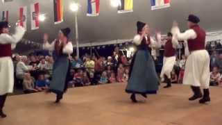 Pommersche Tanzdeel Freistadt - Germantown Oktoberfest 2014 German Dancing