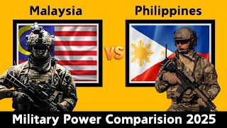 Malaysia Vs Philippines Military Power Comparison 2025 |Philippines Vs Malaysia Military Power |