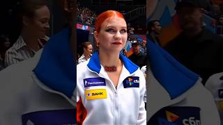 She is back💪🏼#alexandratrusova #figureskating #olympicgames #annashcherbakova #olympics #iceskating