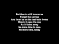 Lostprophets - Last Train Home Lyrics