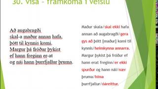 Hávamál - vísur 29-40