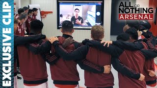 EXCLUSIVE CLIP: Mikel Arteta's Post-COVID Team Speech Via Zoom | All or Nothing: Arsenal