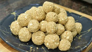 १/२ किलो तिळाचे लाडू एकदम खुसखुशीत सॅाफ्ट | Tilache Ladoo | Maharashtrian Recipes