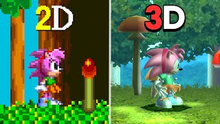 What if Sonic Origins Plus was in 3D? - Comparison