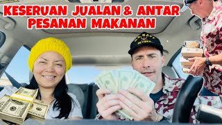 ANTAR ORDERAN MAKANAN \u0026 OM BULE JATUH CINTA SAMA SI MERAH