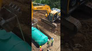 என்றும் நிரம்பாத Bio Septic Tank Installation 🤯‼️🌿 #shorts