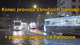 Pravidelný provoz Vánočních tramvají od 17. 12. 2024 do 6. 1. 2025 | 8K HDR