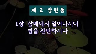 [사경으로 읽기] 법화경 -제 2 방편품 1,2장 》설명