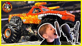 MAKING OF the MONSTER JAM Monster Truck Song 🎤 RIDE WITH US! (Bloopers & UNCUT Music Video)