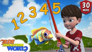 Numbers song 1-10, Educational cartoons for kids, BSL animation