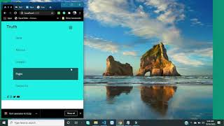 Responsive Navigation Bar Tutorial using HTML, CSS and JavaScript Part 1 - Angular 10