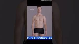 Insane steroid transformation timelapse #Shorts