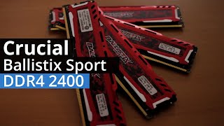 Crucial Ballistix Sport LT DDR4 2400 Kit