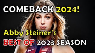 Best Of Abby Steiner's 2023 Season | List Of Top 6 Abby Steiner Sprint Finishes In 2023