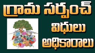 గ్రామ సర్పంచ్ యొక్క విధులు మరియు విధులు | జర్నలిస్ట్ విశ్వనాథ్ | తెలుగు పల్స్