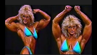 Female Bodybuilder Raye Hollit 1987 Women's Extravaganza