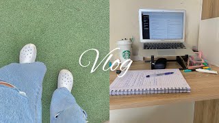 Uni diaries: a day in my life- studying and unboxing \u0026 some things in between !