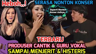 Heboh❗Serasa Nonton Konser Aslinya|Produser Musik Sampai Histeris \u0026 Teriak-²|Dimas Senopati Reaction